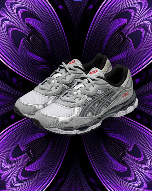 Asics gel NYC “white steel grey”