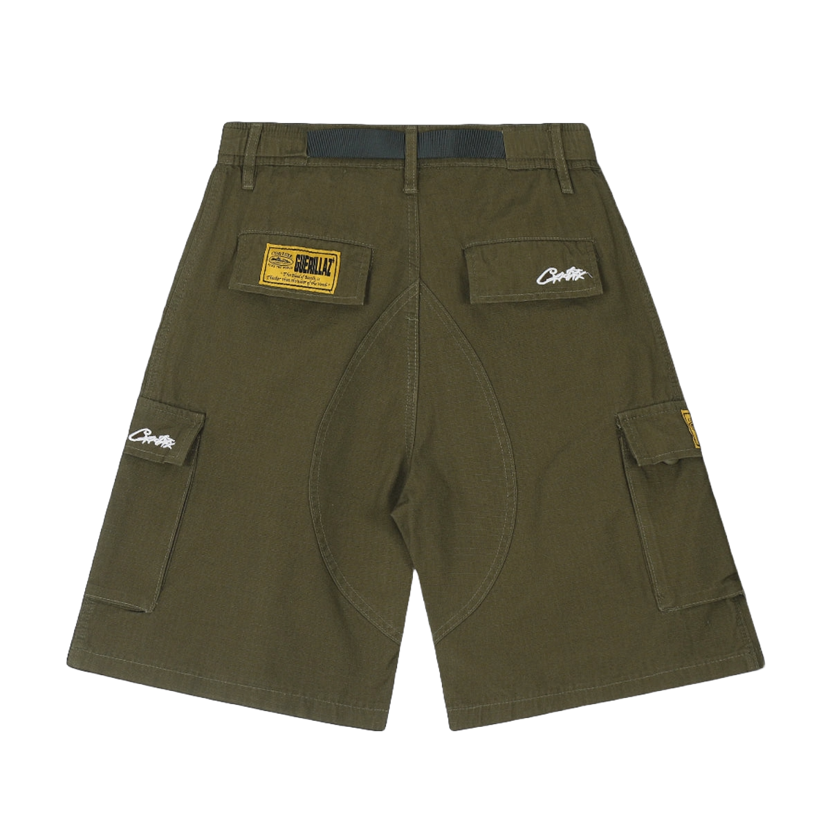 Corteiz cargo shorts (green)