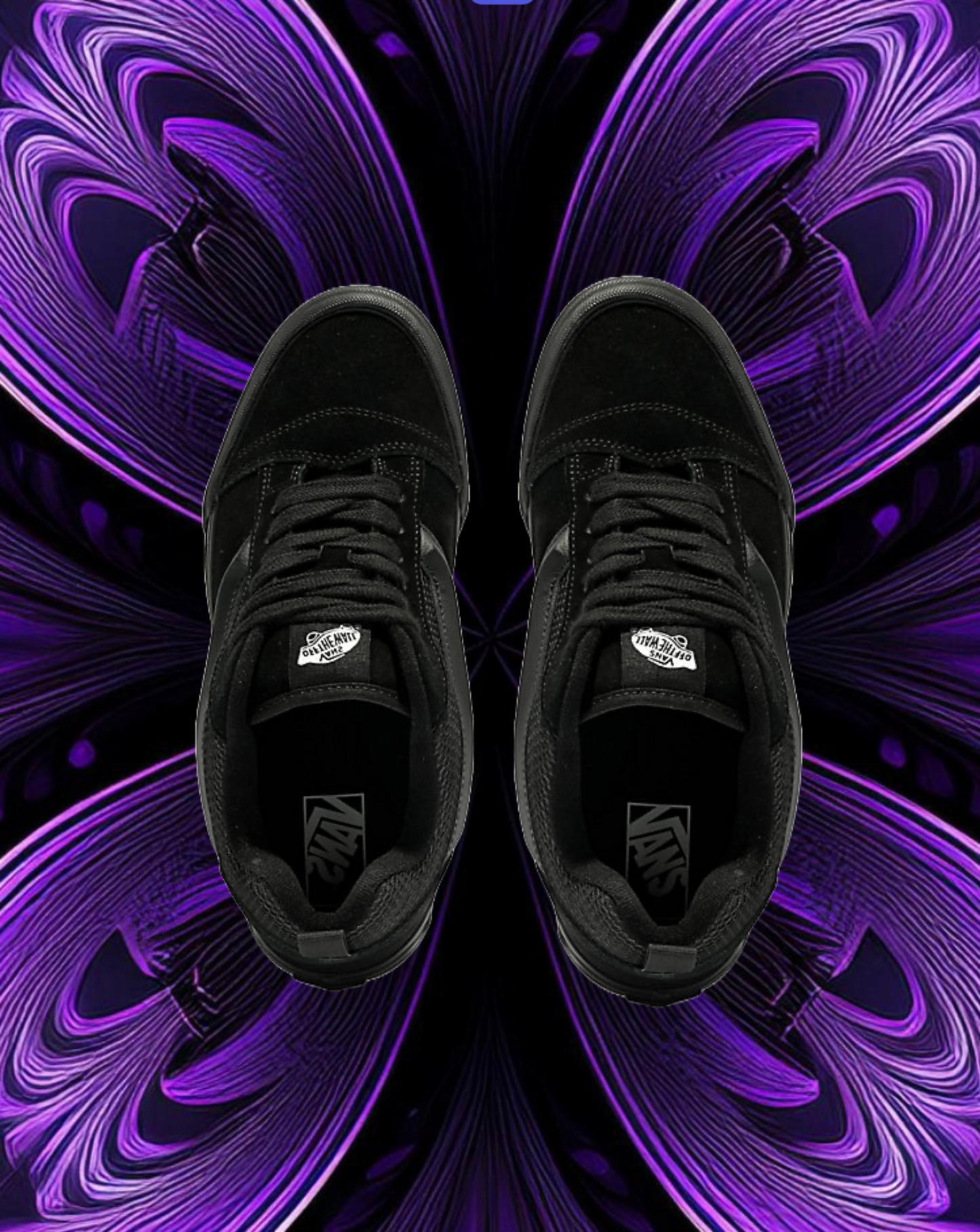 Knu skool vans (all black)