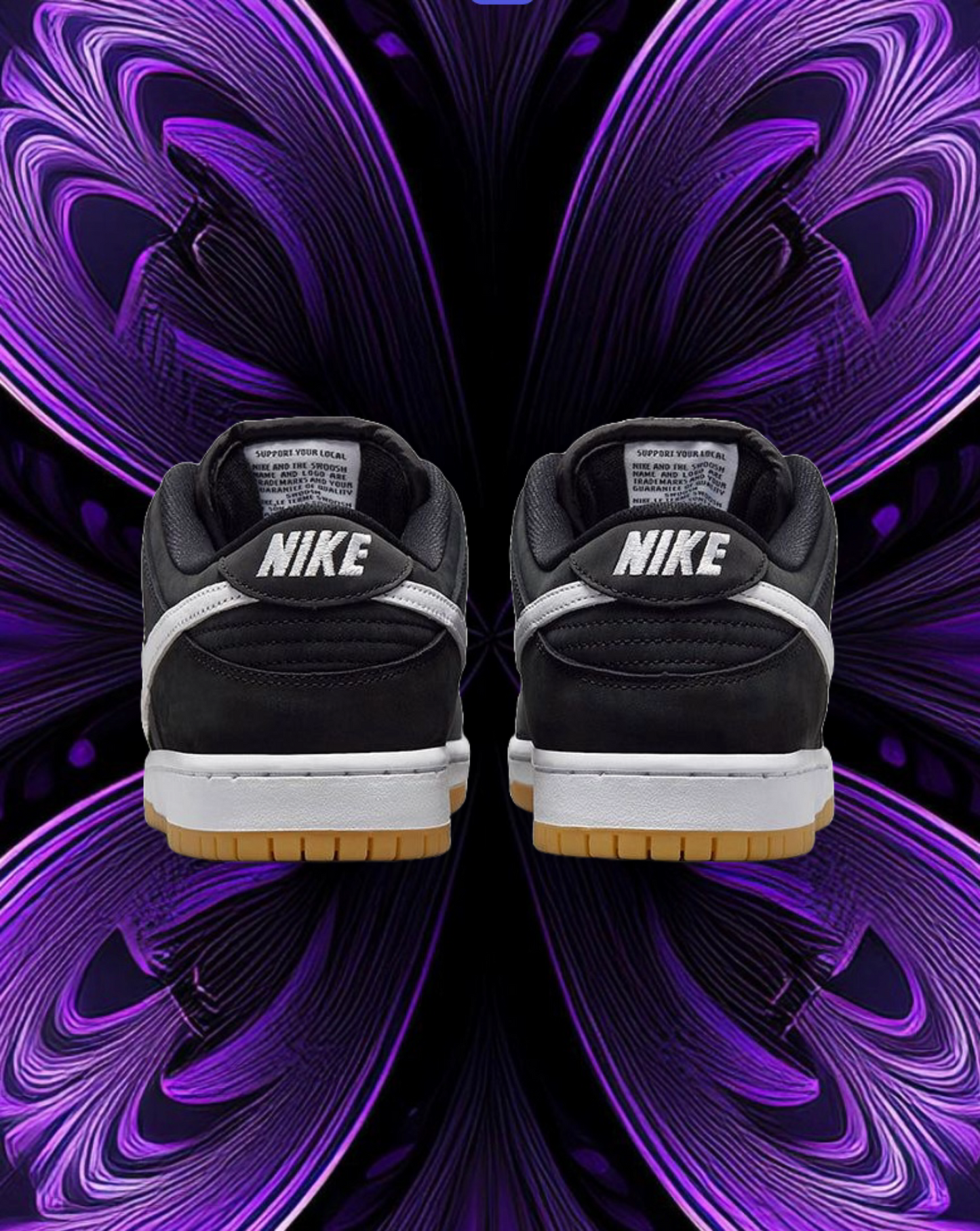Nike sb dunks (black gum)