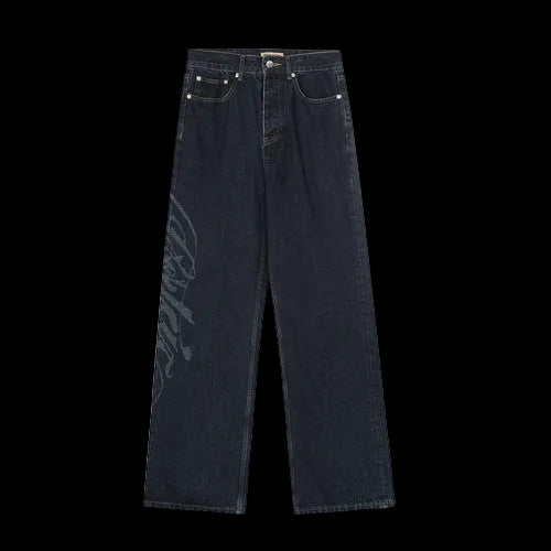 Corteiz denim jeans - denim blue