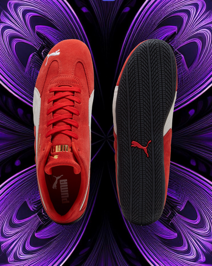 Puma speed cat “red &white”