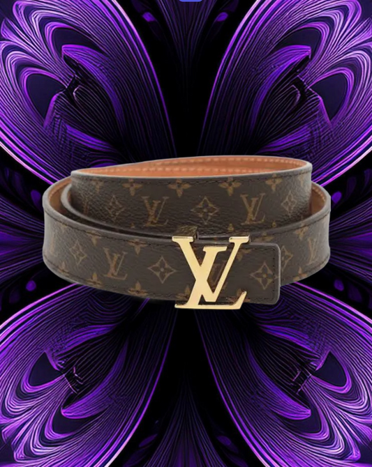 Lv belt - brown