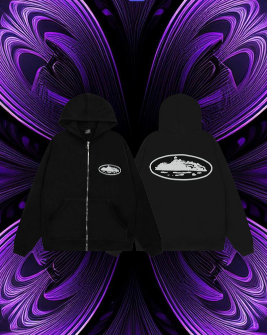 Cortiez zip up “black”