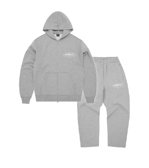 Corteiz superior royal track suit - grey