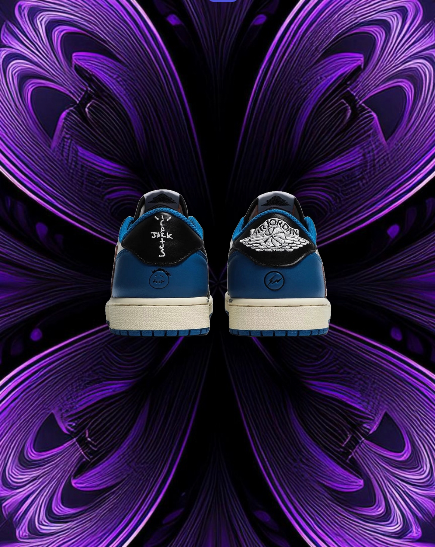 Travis scott Jordan 1 low fragment