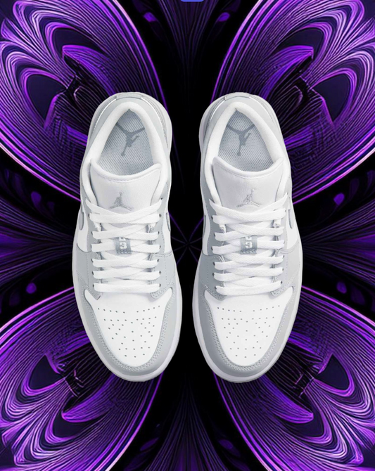 Jordan 1 low grey wolf