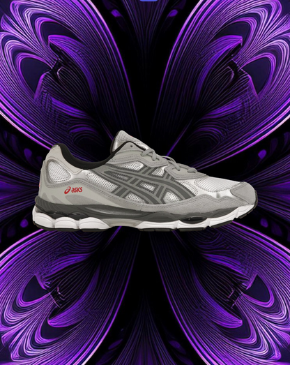 Asics gel NYC “white steel grey”