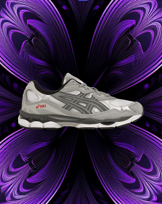 Asics gel NYC “white steel grey”