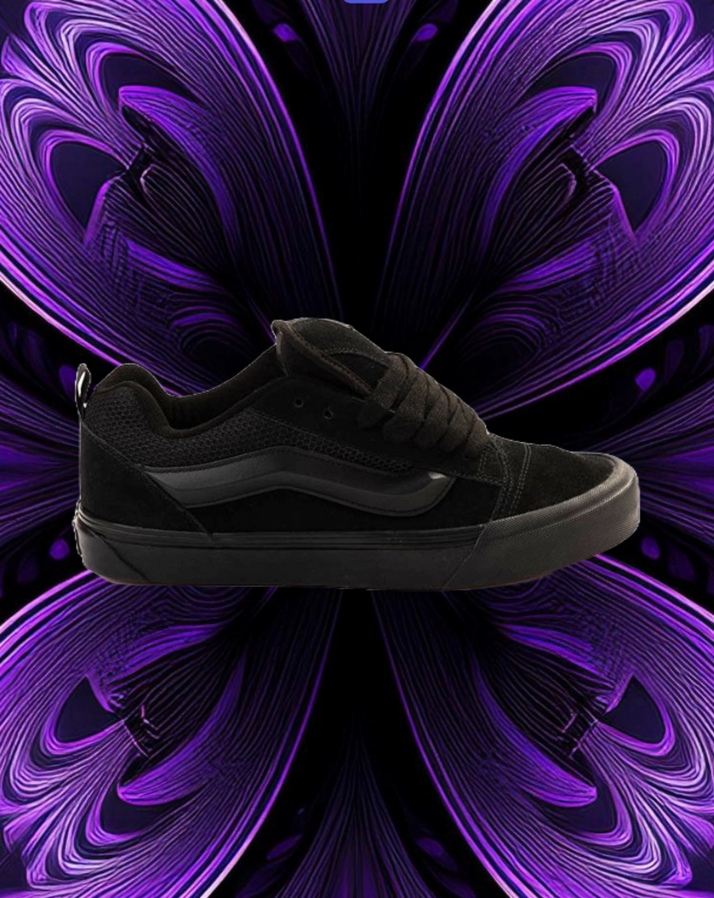 Knu skool vans (all black)