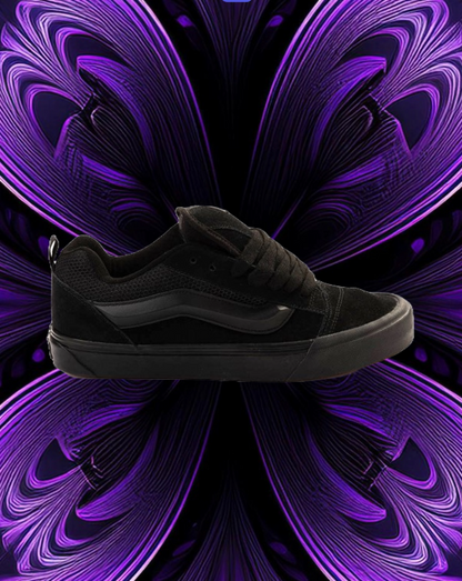 Knu skool vans (all black)