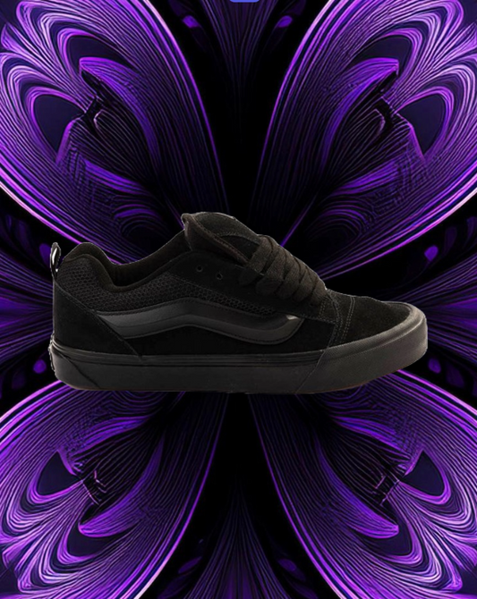 Knu skool vans (all black)