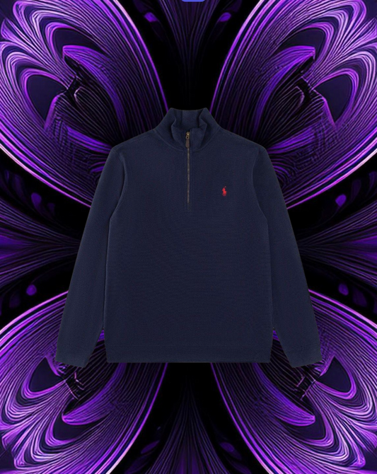 Ralph lauren quarter zip “navy”