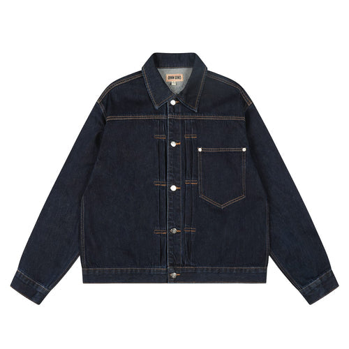 Corteiz denim jacket - denim blue