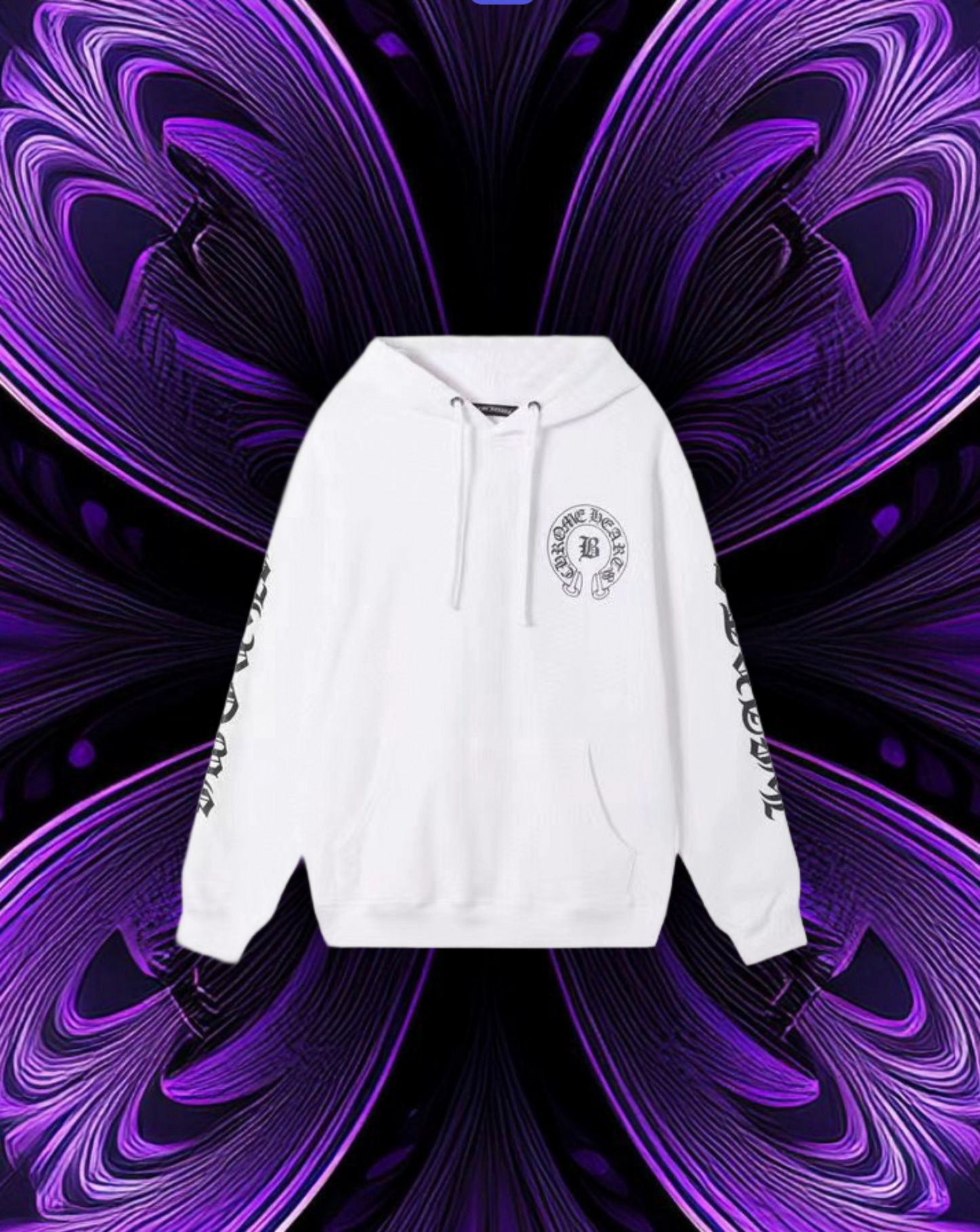 Chrom hearts hoodie“white”