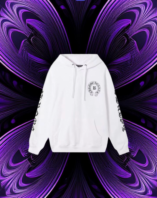 Chrom hearts hoodie“white”