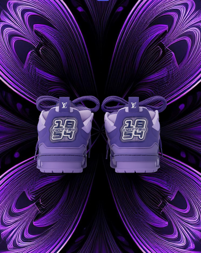 Lv skates purple