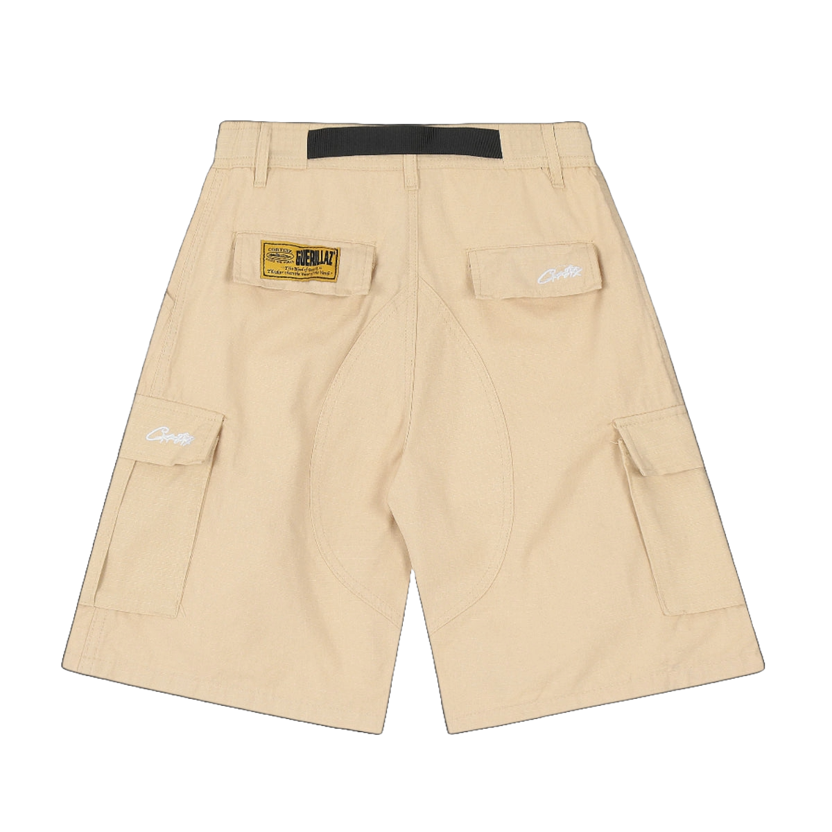 Corteiz cargo shorts (beige)