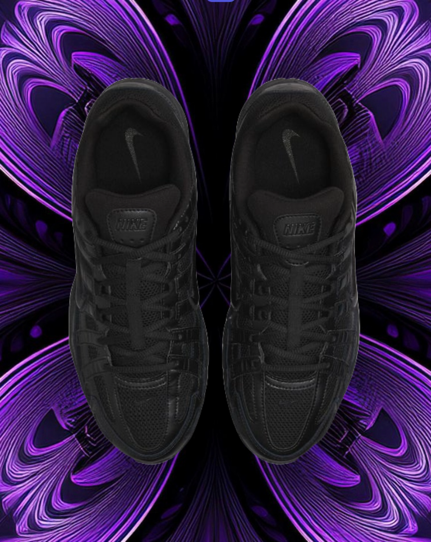 Nike p-6000 triple black