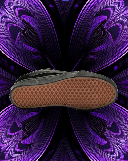 Knu skool vans (all black)