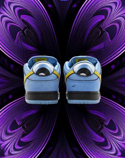 Powerpuff girls X Nike sb dunks (bubbles)