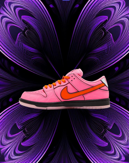 Powerpuff girls X Nike SB dunks (blossom)