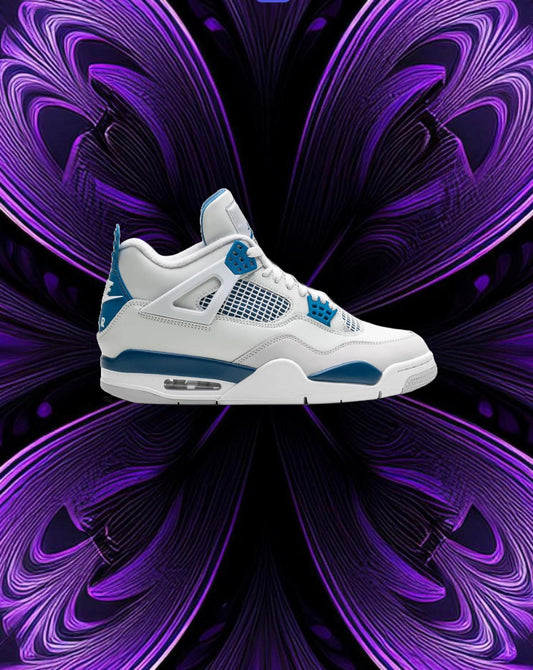 military blue jordan 4